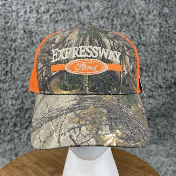 Ford Expressway Trucker Snapback Hat Cap Realtree Camo - Picture 1 of 9